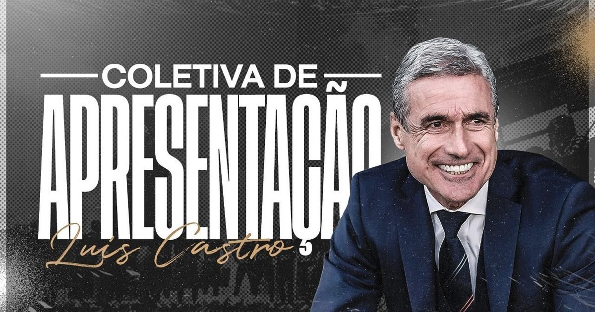 ASSISTA AO VIVO: Luís Castro é apresentado como novo técnico do Botafogo - FogãoNET