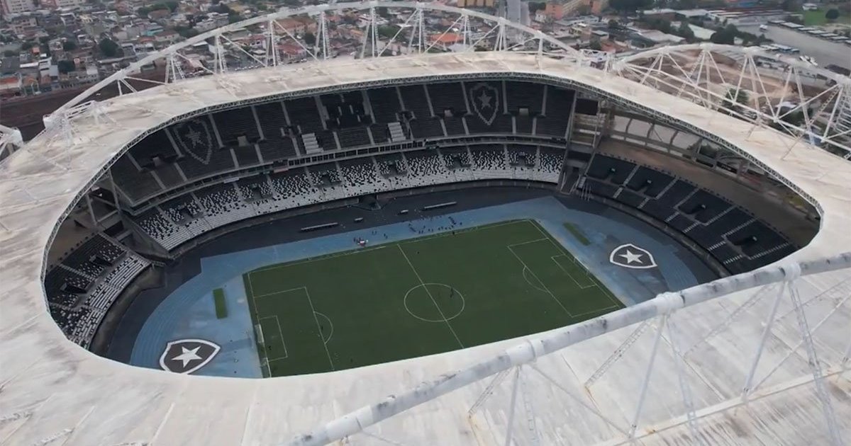 Botafogo abre setor Oeste Superior para jogo contra o Corinthians; ingressos custam R$ 60 e R$ 30 - FogãoNET