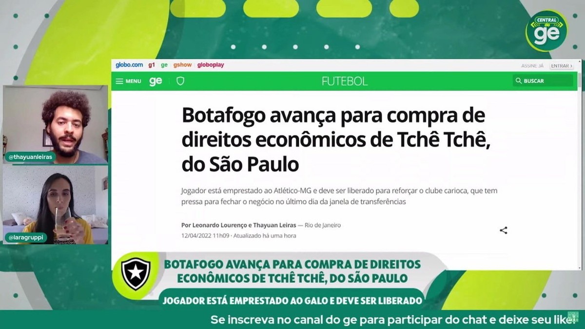 Botafogo anuncia contratação do boliviano Sebastian Joffre, do Crystal Palace, para o time B - Globo.com