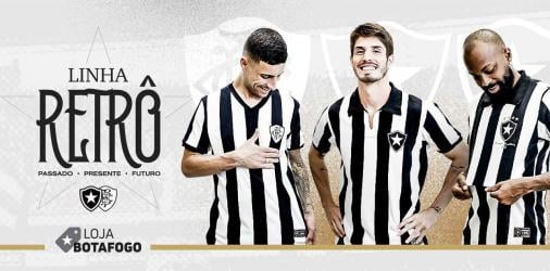 Botafogo lança nova linha retrô e camisas esgotam em duas horas - LANCE!