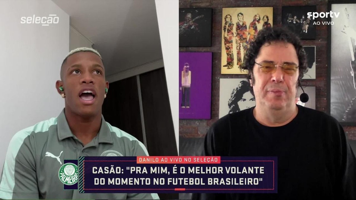 Danilo lembra dica de Felipe Melo no Palmeiras e fala sobre sonho de jogar na seleção brasileira - Globo.com