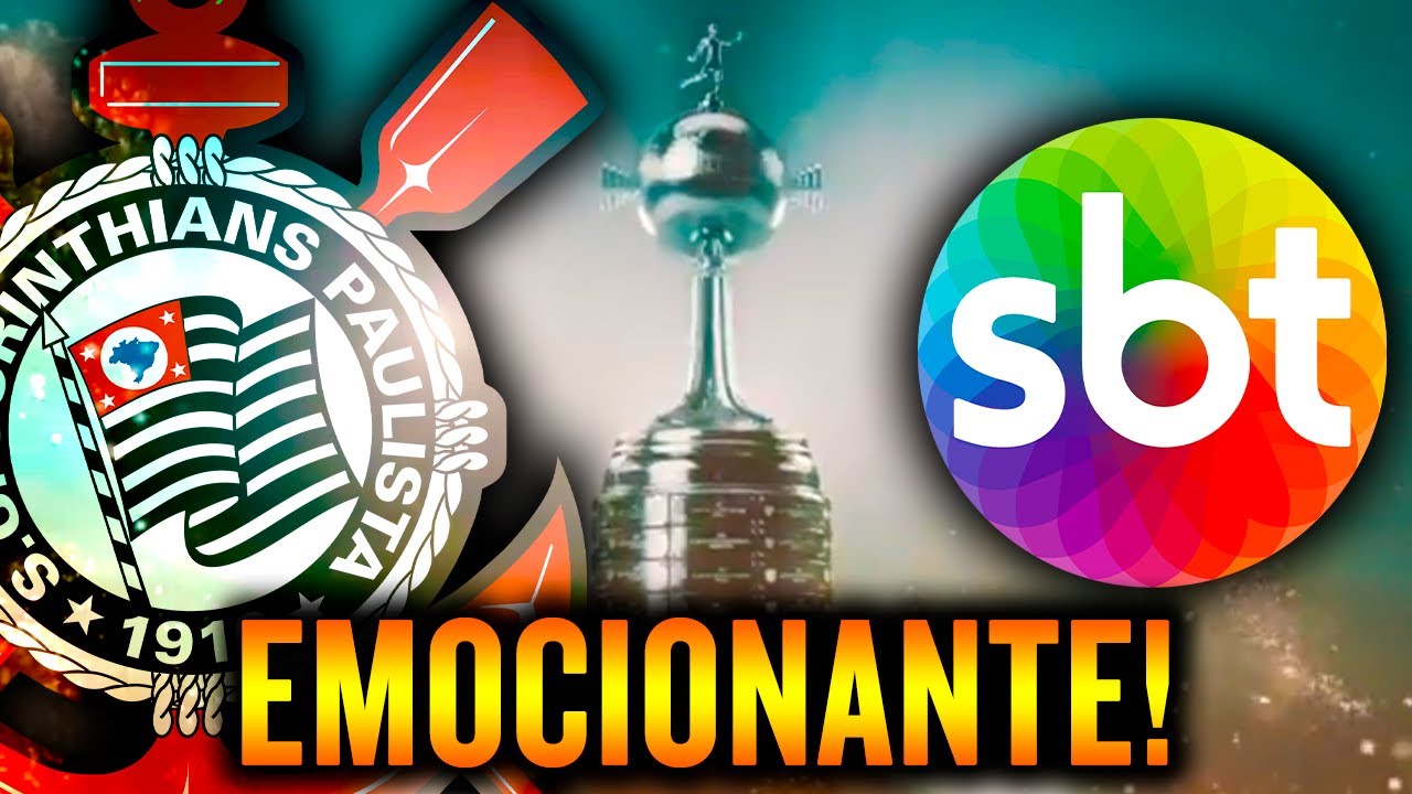 DE ARREPIAR! Chamada do SBT pro CORINTHIANS na LIBERTADORES 2022 - Meu Timão