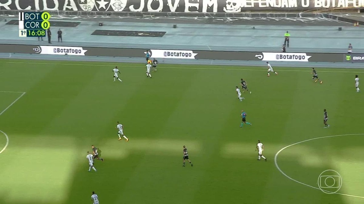 Erros de Patrick de Paula e Saravia em gols do Corinthians mostram falhas no lado direito do Botafogo; assista - Globo.com