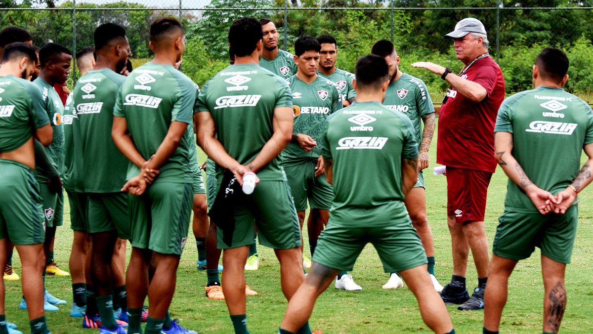 Escalação do Fluminense: Felipe Melo vira dúvida, mas Luiz Henrique é relacionado para a final - Globo.com