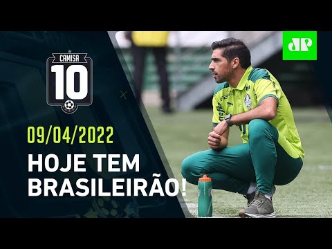 É HOJE! Brasileirão COMEÇA com jogos de Palmeiras, Flamengo e Santos! | CAMISA 10 – 09/04/22 - Jovem Pan Esportes
