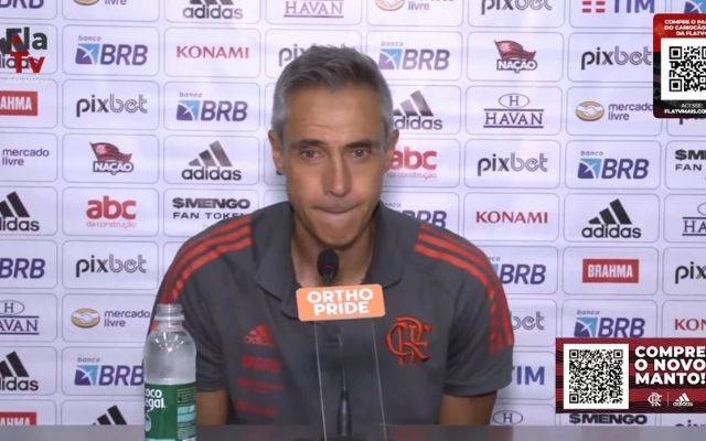 Paulo Sousa dá explicações por Bruno Henrique e Arrascaeta terem sido reservas na derrota do Flamengo - Coluna do Fla