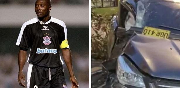 Rincón, ídolo do Corinthians, sofre grave acidente de carro; veja o momento - UOL Esporte