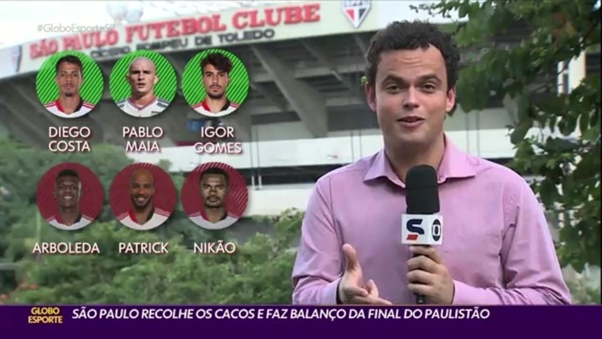 São Paulo inscreve 42 jogadores na Copa Sul-Americana; veja lista - Globo.com