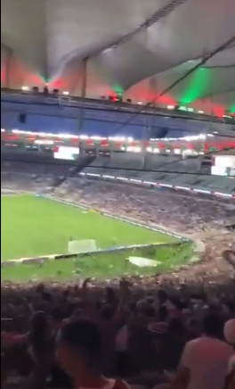 Vídeo mostra euforia da torcida após gol de Cano nos descontos - NETFLU